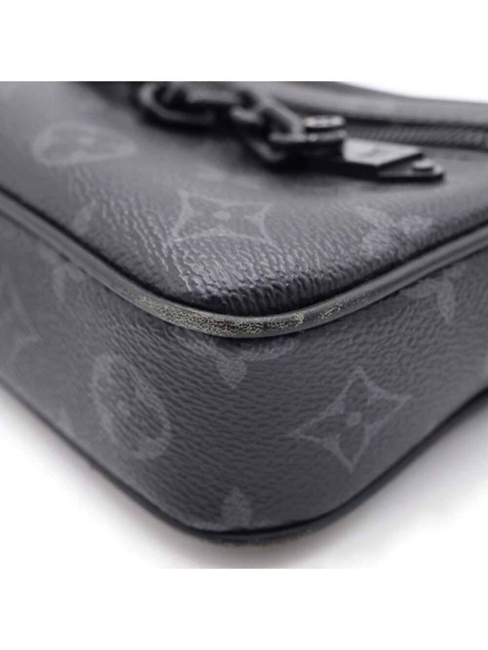 Louis Vuitton Pochette Volga Monogram Eclipse Clutch Black - Picture 7 of 7